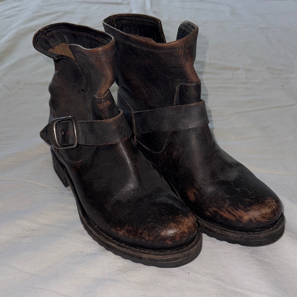 FRYE Women’s Veronica Flex Bootie 6 Antique Black